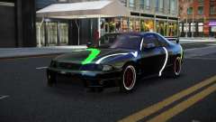 Nissan Skyline R33 Chriley S14 para GTA 4