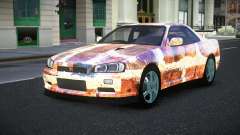 Nissan Skyline R34 Jashra S6 para GTA 4