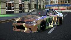 Nissan Skyline R33 GT-R Baslly S13 para GTA 4