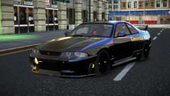Nissan Skyline R33 GT-R Baslly S10 para GTA 4