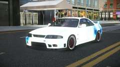 Nissan Skyline R33 Chriley S8 para GTA 4