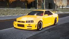 Nissan Skyline R34 Haxme para GTA 4