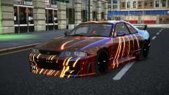 Nissan Skyline R33 GT-R Baslly S12 para GTA 4