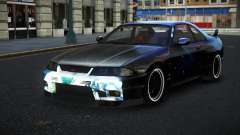 Nissan Skyline R33 Fersa S11 para GTA 4