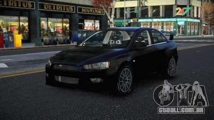 Mitsubishi Lancer Evolution X Zitugitop para GTA 4