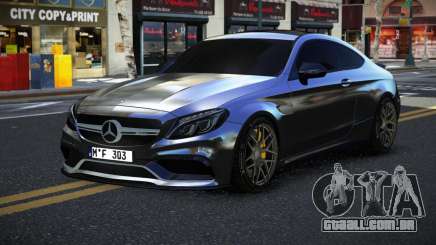 Mercedes-Benz C63S AMG Fibla para GTA 4
