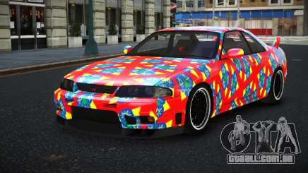 Nissan Skyline R33 Fersa S1 para GTA 4