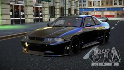 Nissan Skyline R33 GT-R Baslly S10 para GTA 4