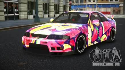 Nissan Skyline R33 Fersa S2 para GTA 4