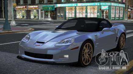Chevrolet Corvette Pozpuce para GTA 4
