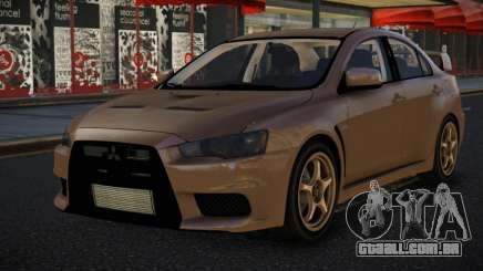 Mitsubishi Lancer Evolution X Cogwa para GTA 4