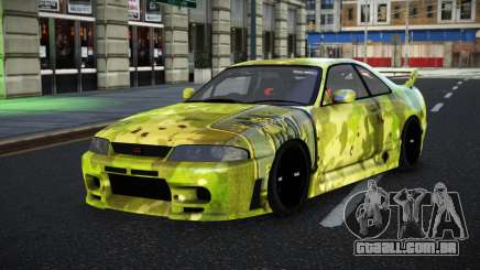 Nissan Skyline R33 GT-R Baslly S3 para GTA 4