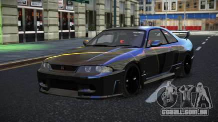 Nissan Skyline R33 GT-R Baslly S9 para GTA 4