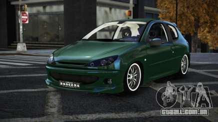 Peugeot 206 Wobaneni para GTA 4