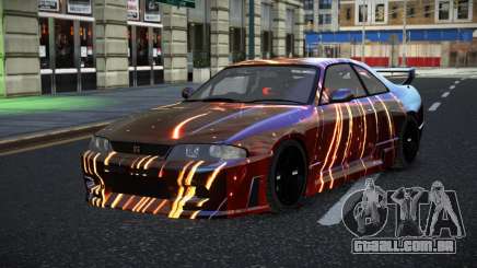 Nissan Skyline R33 GT-R Baslly S12 para GTA 4