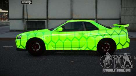 Nissan Skyline R34 Vinor S8 para GTA 4