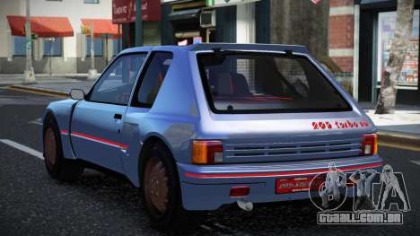 Peugeot 205 Lanas para GTA 4
