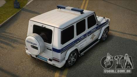 Mercedes-Benz G55 AMG (G-Class) Russian Police para GTA San Andreas