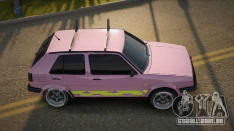 Volkswagen Golf Mk2 (Camber Style) para GTA San Andreas