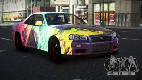 Nissan Skyline R34 Vinor S7 para GTA 4