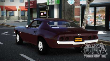 Chevrolet Camaro Diedro para GTA 4