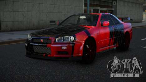 Nissan Skyline R34 Vinor S12 para GTA 4