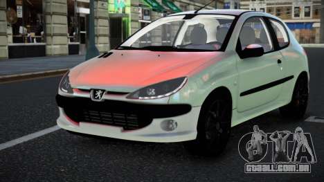Peugeot 206 Lahvifelo para GTA 4