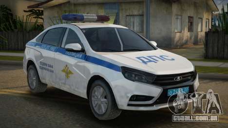2017 Lada Vesta DPS para GTA San Andreas