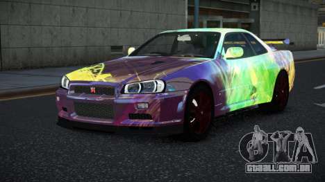 Nissan Skyline R34 Vinor S7 para GTA 4