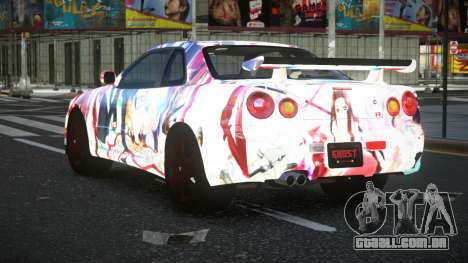 Nissan Skyline R34 Vinor S2 para GTA 4