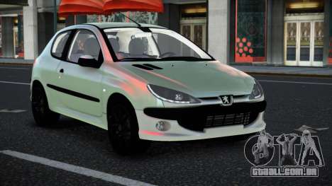 Peugeot 206 Lahvifelo para GTA 4
