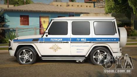 Mercedes-Benz G55 AMG (G-Class) Russian Police para GTA San Andreas