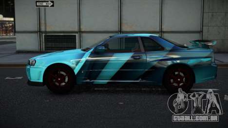 Nissan Skyline R34 Vinor S3 para GTA 4