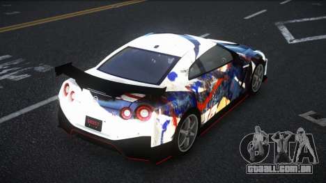 Nissan GT-R R35 Jexco S6 para GTA 4