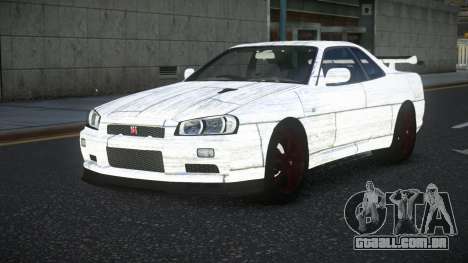 Nissan Skyline R34 Vinor S1 para GTA 4