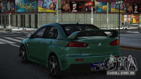 Mitsubishi Lancer Evolution X Nexone para GTA 4