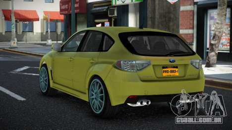 Subaru Impreza Venli para GTA 4