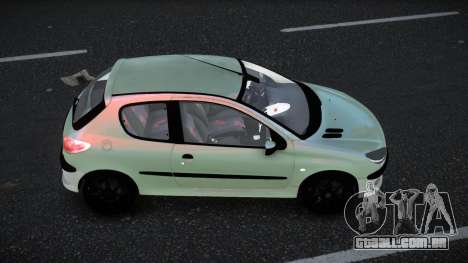 Peugeot 206 Lahvifelo para GTA 4