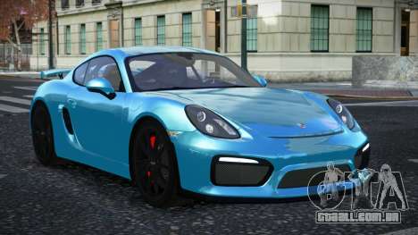Porsche Cayman GT4 Zeblose para GTA 4