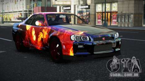Nissan Skyline R34 Vinor S9 para GTA 4