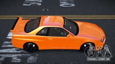 Nissan Skyline R34 Segihoruf para GTA 4