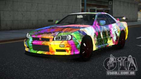 Nissan Skyline R34 Vinor S4 para GTA 4