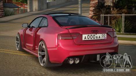 Audi RS5 Black HQ para GTA San Andreas