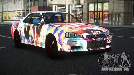 Nissan Skyline R34 Vinor S2 para GTA 4
