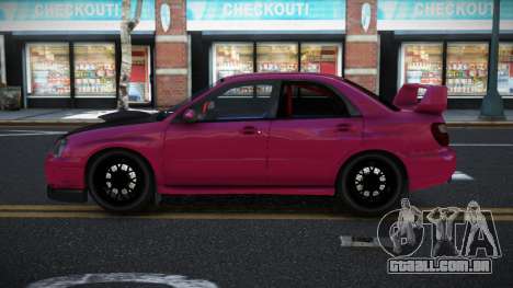 Subaru Impreza Fejubasa para GTA 4