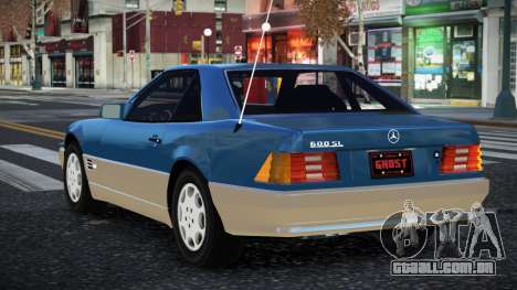 Mercedes-Benz 600SL Garde para GTA 4
