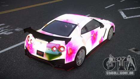 Nissan GT-R R35 Jexco S8 para GTA 4