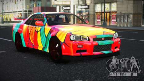 Nissan Skyline R34 Vinor S11 para GTA 4