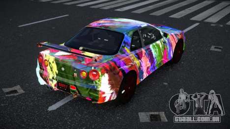 Nissan Skyline R34 Vinor S4 para GTA 4