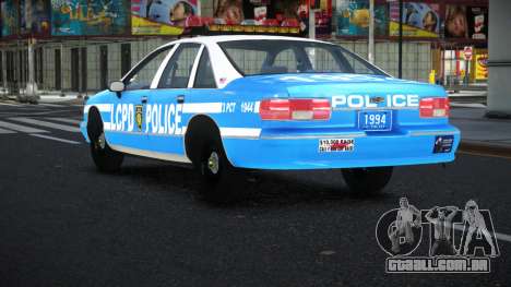 Chevrolet Caprice Daftimeta para GTA 4